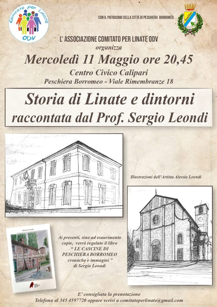 Storia di Linate e dintorni raccontata dal Prof. Sergio Leondi